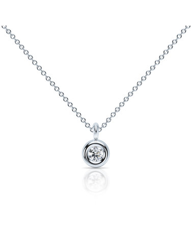 팡테옹 0.1ct 다이아몬드 목걸이
