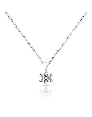 [온라인단독] 스텔라  18K 1부 다이아몬드 목걸이 0.1ct SI2