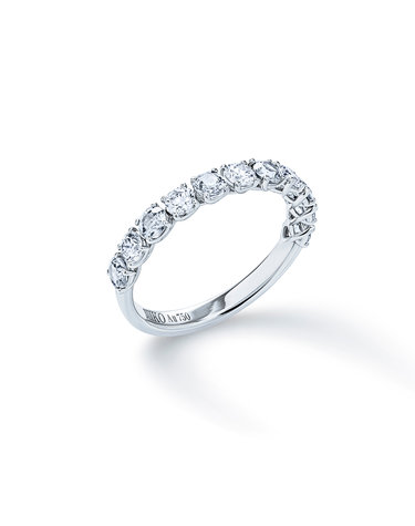 올가0.1ct 하프세팅 이터너티링 가드링