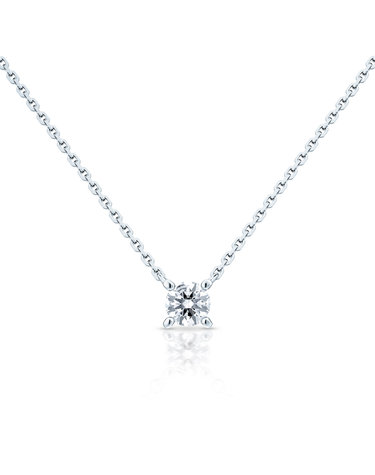 [온라인단독] 그레이스 18K 1부 다이아몬드 목걸이 0.1ct SI2