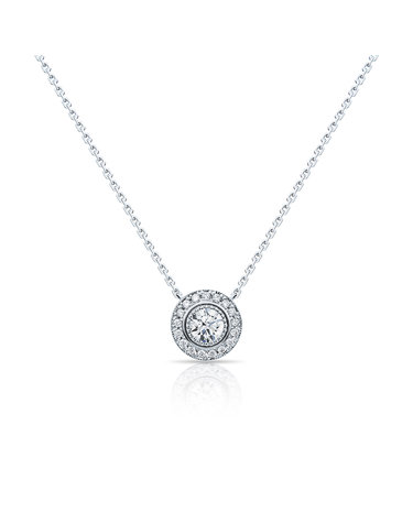 필로스 다이아몬드 목걸이 0.3ct (3부)(GIA F.VS2.3EX.NONE)