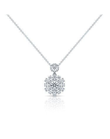 벨에포크 목걸이 0.3ct (GIA F.VS2.3EX.NONE)