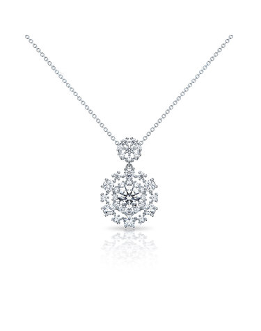 벨에포크 목걸이 0.5ct (GIA F.VS2.3EX.NONE)
