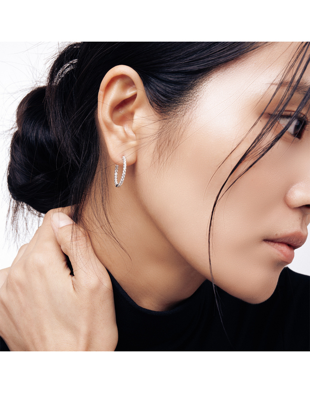 미꼬 올가 귀걸이S 착용컷