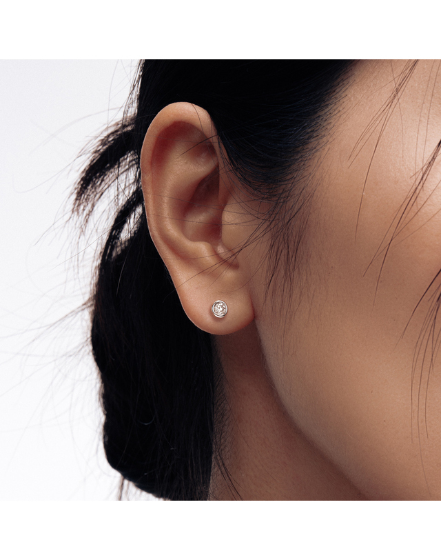 미꼬 라이니 1부 다이아몬드 귀걸이0.1ct SI2 착용컷