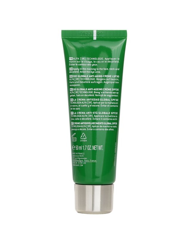 눅스 눅스 누수리앙스 울트라 글로벌 SF 30일 크림 50ml 착용컷