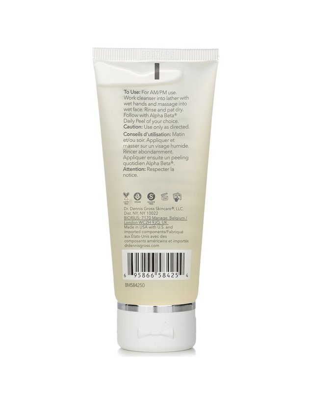 닥터 데니스 그로스 닥터 데니스 그로스 알파 베타 알파베타 AHA/BHA 데일리 클렌징 젤 60ml 착용컷