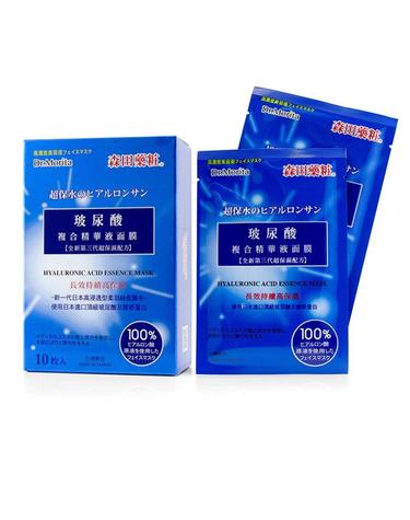 Dr. Morita 히알루로닉 애시드 에센스 마스크 10pcs
