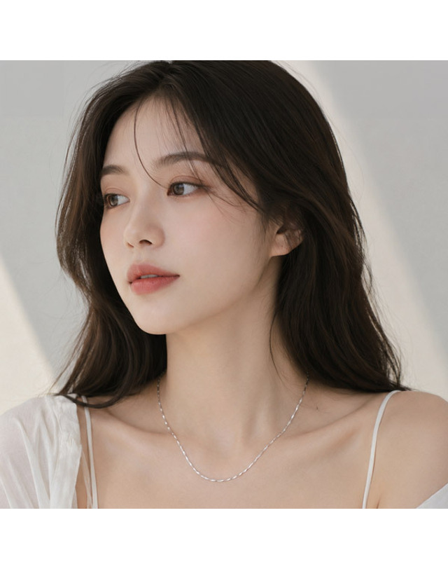 메종드쉬 메종드쉬 목걸이 베이직 체인 모음 레이어드 BCN018 착용컷