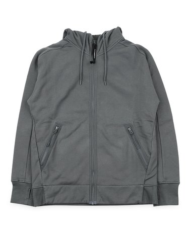 CP컴퍼니 남성 다이애그널 고글 후드 집업 자켓(챠콜) 20CMSS715A 005086W 921
