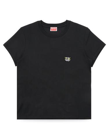겐조 여성 와일드 타이거 자수 패치 반팔(블랙) FG52TS2164SO 99J