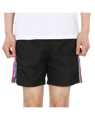 23 S/S 몽클레어 남성 백포켓 로고 패치 스윔 팬츠(블랙) 2C00011 53326 997