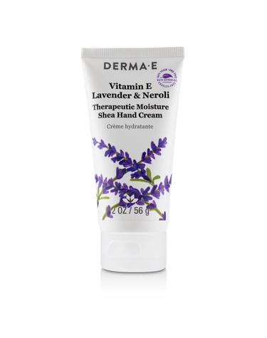 Derma E E 라벤더 네롤리 테라퓨틱 모이스처 셰어 핸드크림 56g