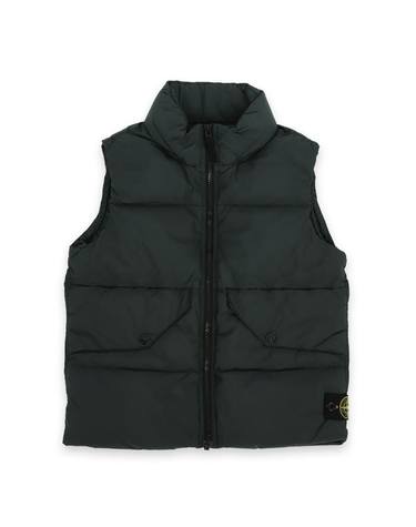 스톤 키즈 와펜 패치 다운 패딩 조끼(다크그린) 8116G0123 V0057