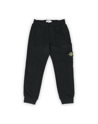 스톤 키즈 와펜 패치 트레이닝 조거 팬츠(블랙) K1S16 6200005 S0040 V0029 10,12A