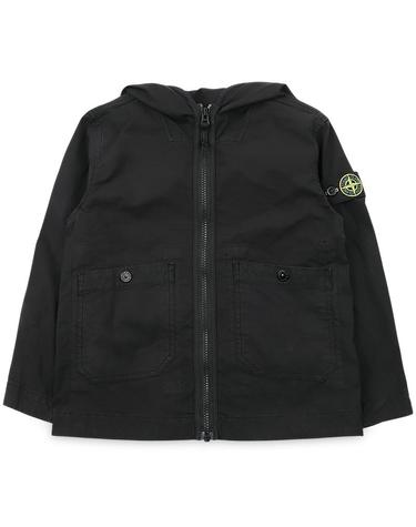 스톤 키즈 와펜 패치 바람막이 후드 자켓(블랙) L1S16 4100006 S0063 V0029