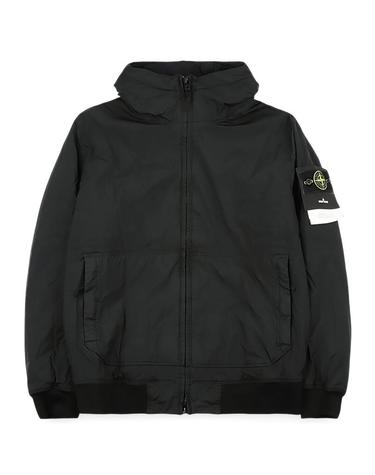 스톤 남성 와펜 크링클랩스 NY 후드 자켓(블랙) L2S15 4100110 S0A23 V0029