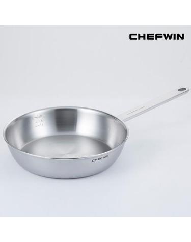 [쉐프윈] 316 스테인레스 통5중 쏘테후라이팬 26cm