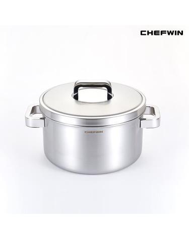 쉐프윈 316 커퍼코어 스텐 통5중 24cm 양수냄비