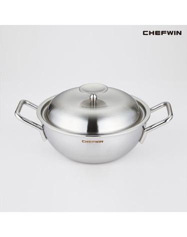 쉐프윈 316 커퍼코어 스텐 양수웍 22cm