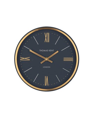 [Thomas Kent]토마스켄트 햄튼 네이비 벽시계_25cm / 저소음 벽시계 / TMK-LINC1013