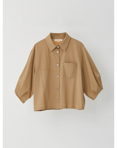 볼륨 소매 7부 셔츠 블라우스 KOBLP812 (2colors)