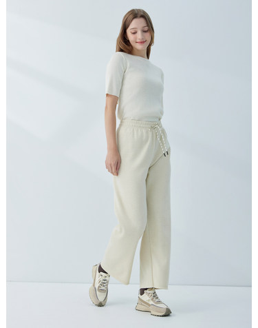 소프트 니트 기모 캐쥬얼 밴딩 팬츠 KOPTPA04 (3colors)
