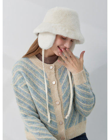 귀달이 방한 버킷햇 털모자 KOAPPB01 (3colors)