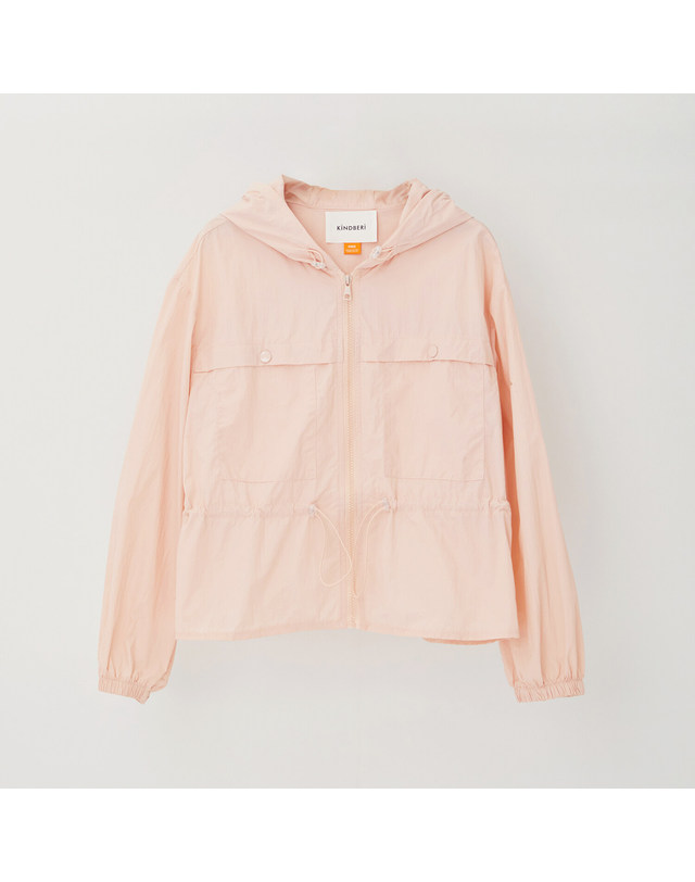 카인드베리 바람막이 후드 스트링 점퍼 KOJPP401 (4colors) 착용컷