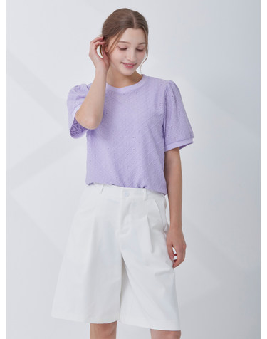 핀턱 뒷밴딩 버뮤다 팬츠 KOPTQ704 (2colors)