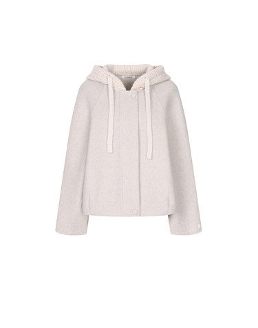 울 블렌드 니트 후드 핸드메이드 자켓 KOCAQA01 (2colors)