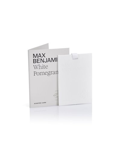 [MaxBenjamin] 막스벤자민 클래식 센티드카드 화이트석류 / MB-RB-SC03