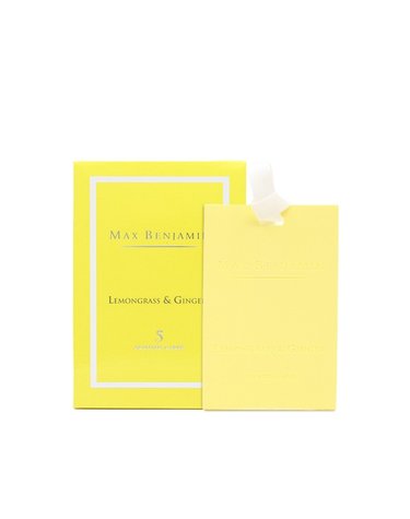 [MaxBenjamin]막스벤자민 센티드카드 기프트 세트 레몬그라스 진저 5P / MB-CARDGIFT3