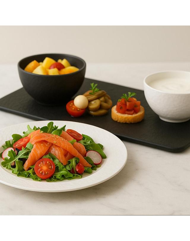 빌레로이앤보흐 빌레로이앤보흐 매뉴팩처락 파스타접시 29cm [10-4239-2790] 착용컷