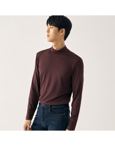 23FW 약기모 하프 터틀넥 티셔츠 MCTSNA43_WN