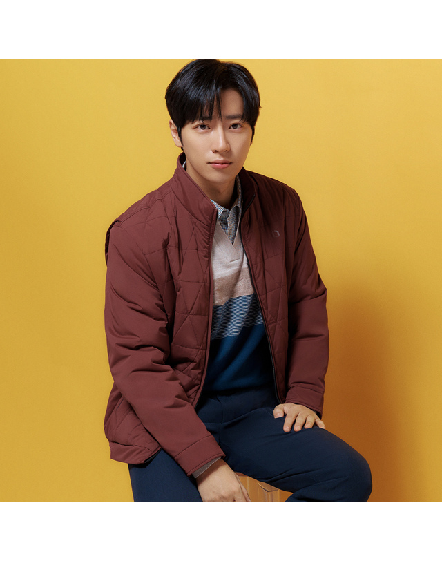 라이프로그 [24SS] 남성 퀼팅 풀라이닝 점퍼 MCJPO101_BD 착용컷
