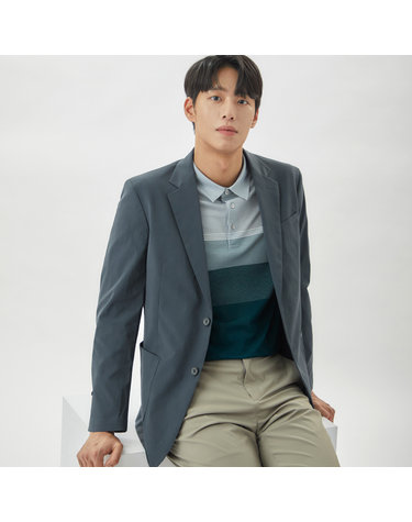 [24SS] 남성 스트레치 슬림핏 셋업 자켓 MCJKO331_DG