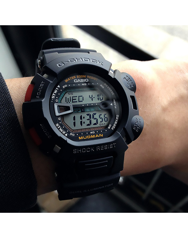 지샥 CASIO 지샥 G-9000-1 머드맨 착용컷