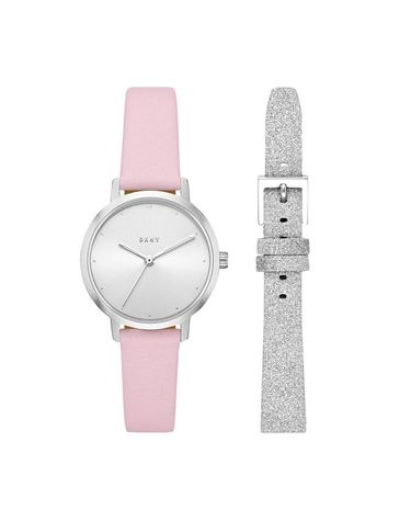 DKNY NY2777 Modernist 가죽밴드 여성시계