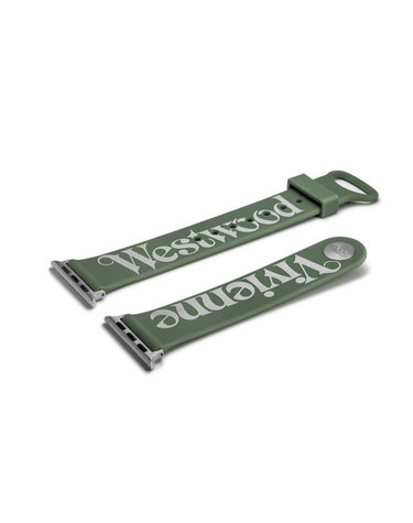 비비안웨스트우드 실리콘 애플워치 38mm/40mm/41mm 전용 스트랩 그린 밴드 VVS33PGR
