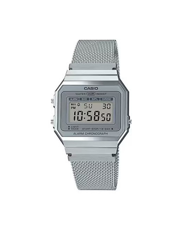 카시오 실버 남성 남자 메탈시계 A700WM-7A