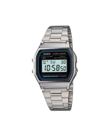 CASIO 카시오 A158WA-1 메탈밴드 디지털 빈티지 전자시계