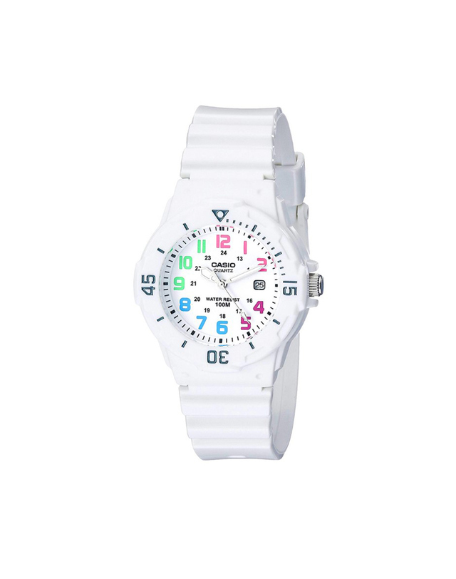 카시오 CASIO 카시오 LRW-200H-7B 우레탄밴드 빈티지 수능시계 착용컷