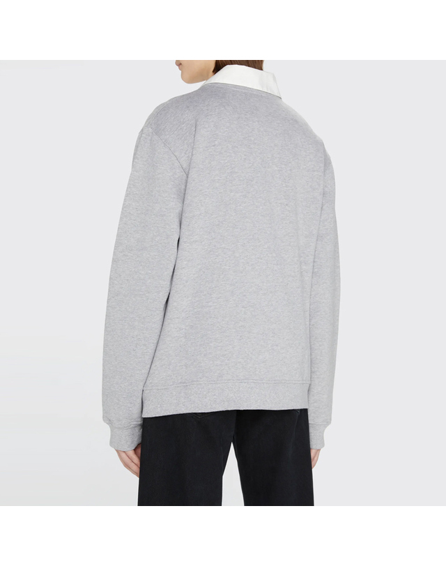 큘 더 롤리 큘 프라이 맨투맨 SWS01S4 HEATHER GREY 착용컷