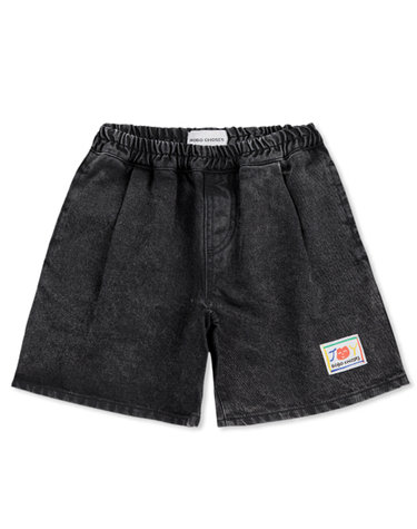 25SS 키즈 로고 데님 버뮤다 숏팬츠 B125AC058 061