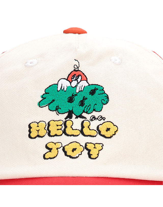 보보쇼즈 25SS 키즈 헬로 조이 메쉬캡 레드 B125AI022 611 착용컷