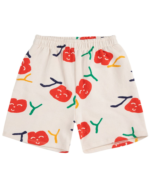 보보쇼즈 25SS 키즈 스마일링 버뮤다 팬츠 B125AC056 199 착용컷