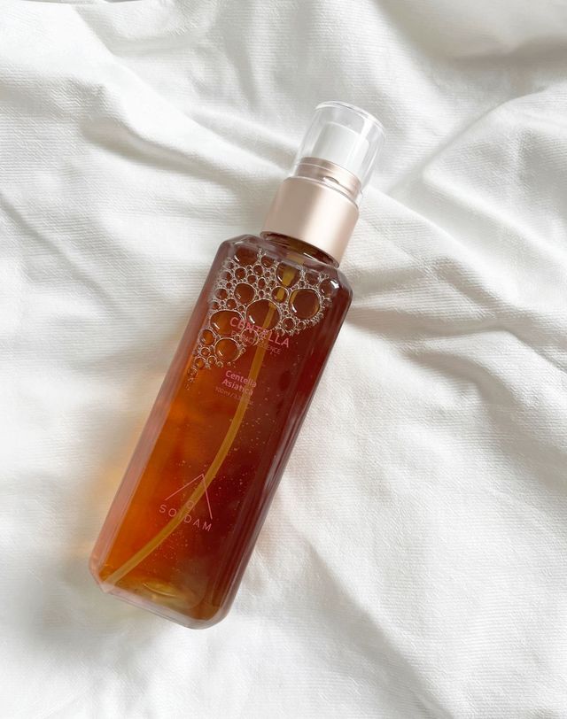 소이담 병풀 익스트랙트 에센스 100ml 착용컷