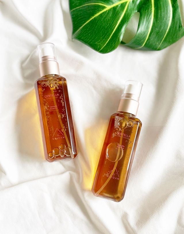 소이담 병풀 익스트랙트 에센스 100ml 착용컷