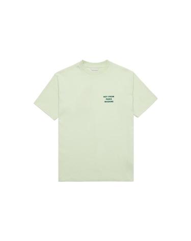 드롤드무슈 슬로건 반팔티셔츠 TS101-CO002-LGN